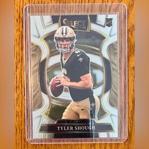 🔥 Tyler Shough Rookie Card 2025 Panini Select RC Saints 🔥